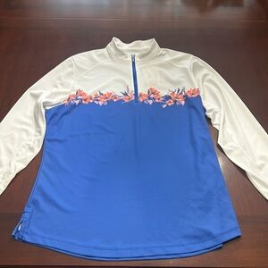 Women’s Bermuda Sands Floral Pullover size Large